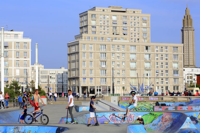 Skatepark au Havre