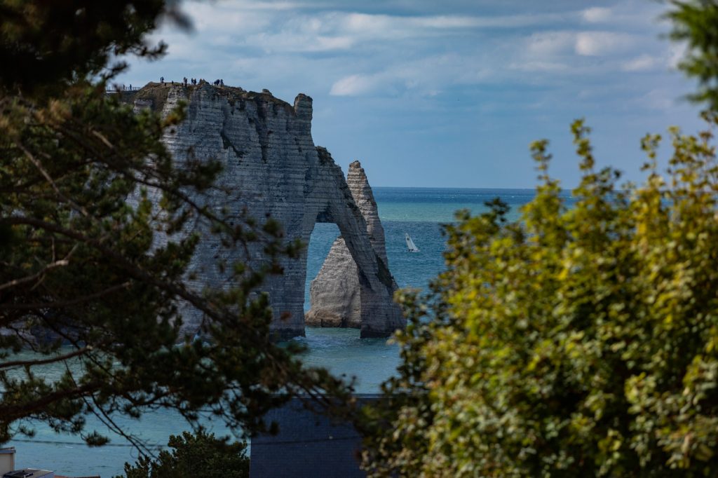 La falaise d'Aval et l'Aiguille