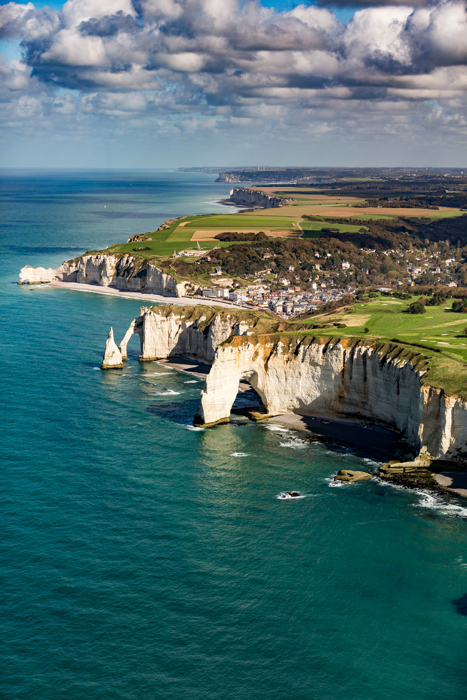 etretat falaises