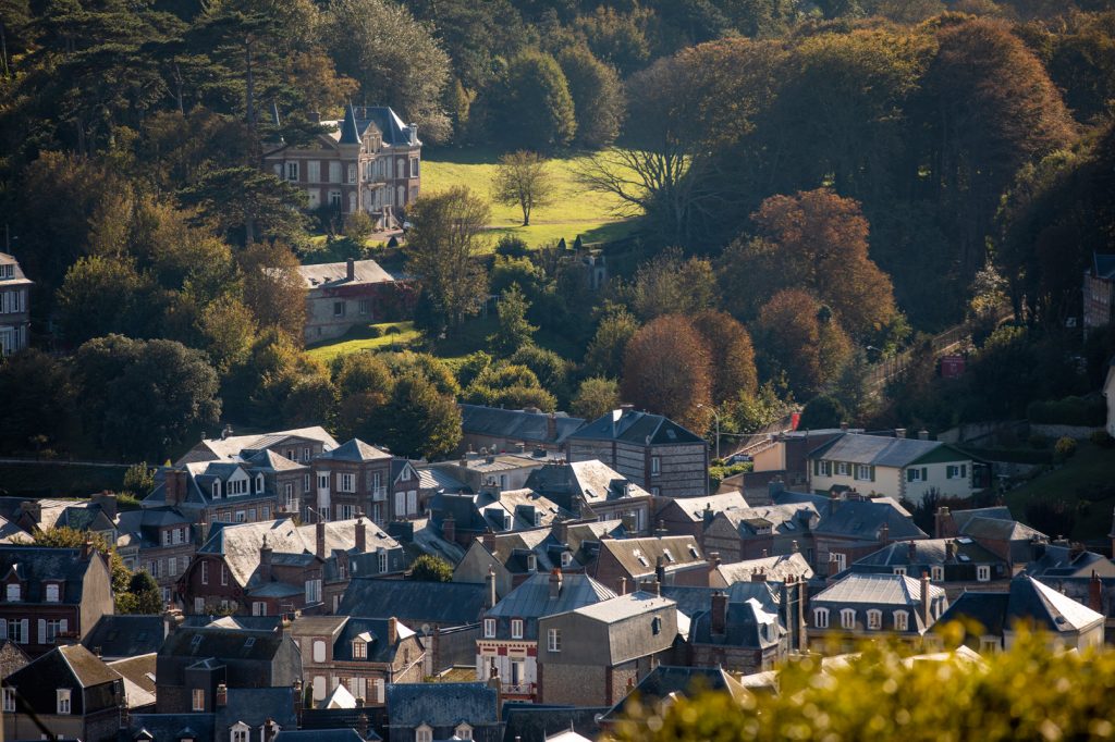 Le village d'Etretat