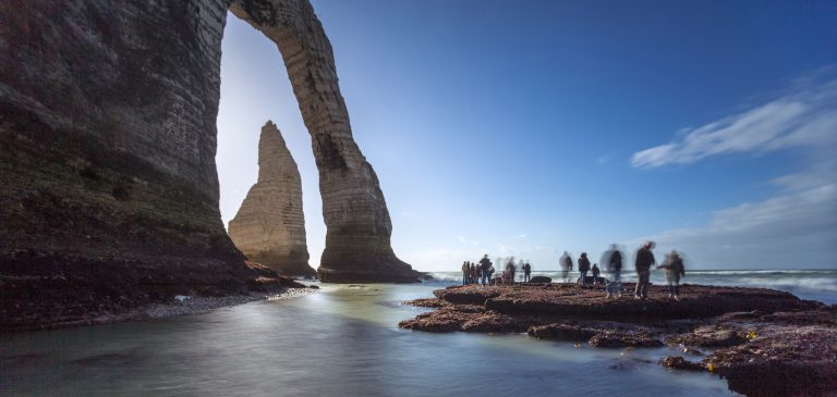 Falaise marée basse © Vincent Rustel