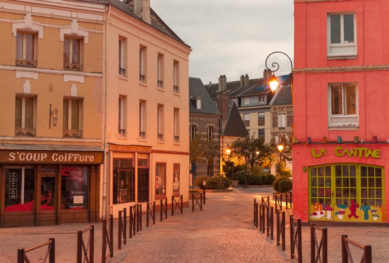 Centre de la commune d'Harfleur