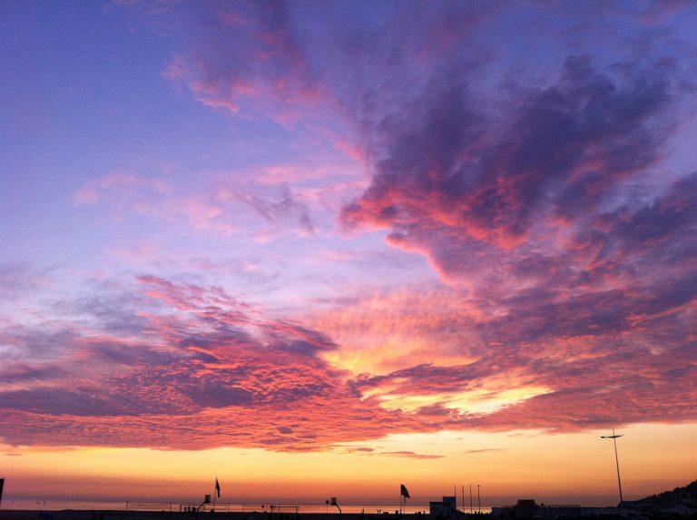 Coucher de soleil au Havre