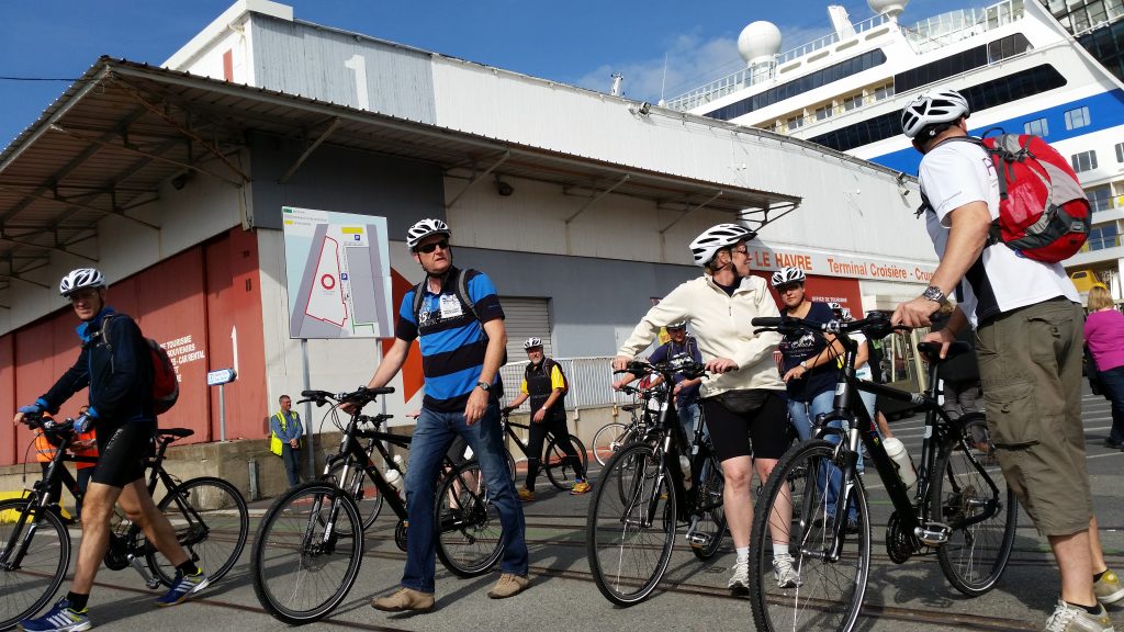 Le Terminal croisière du Havre propose des locations de vélos