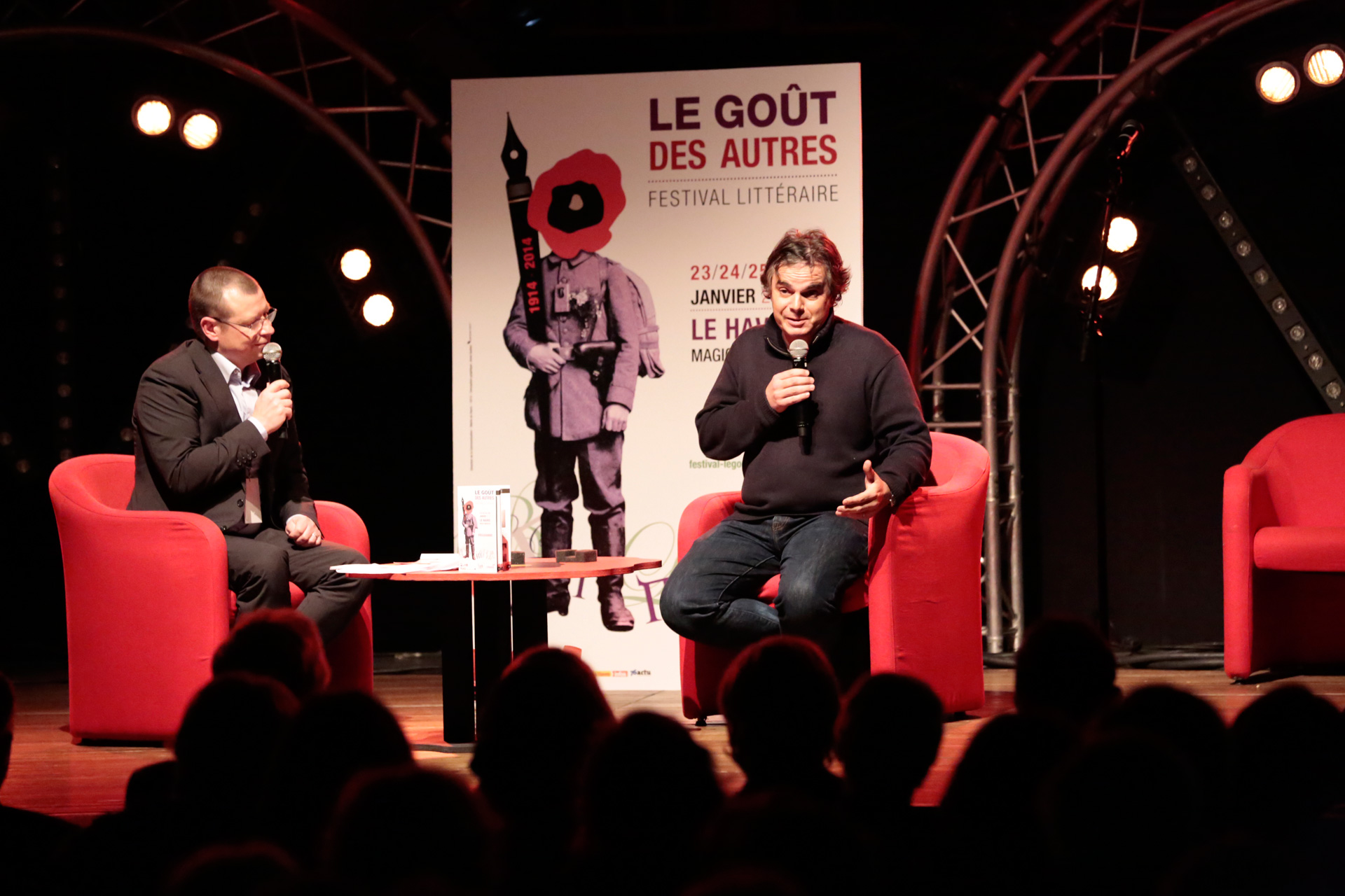 Festival Le Goût des Autres Rencontre d'auteurs au festival Le Goût des Autres