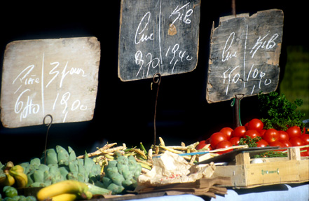 Fruits et légumes des marchés de la Côte d'Albâtre