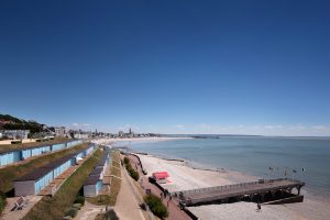 Les cabanes de plage de Sainte-Adresse