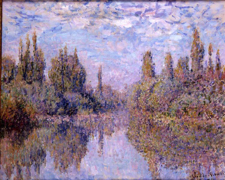 La Seine à Vétheuil par Claude Monet