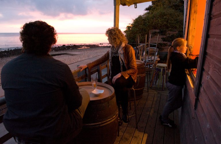 Terrasse du bar du Bout du Monde à Sainte-Adresse