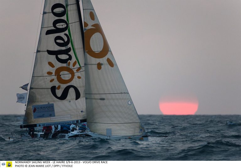 Voilier Sodebo lors de la Normandy Sailing Week