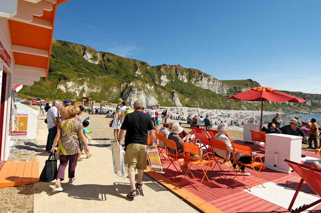 La plage de Saint-Jouin