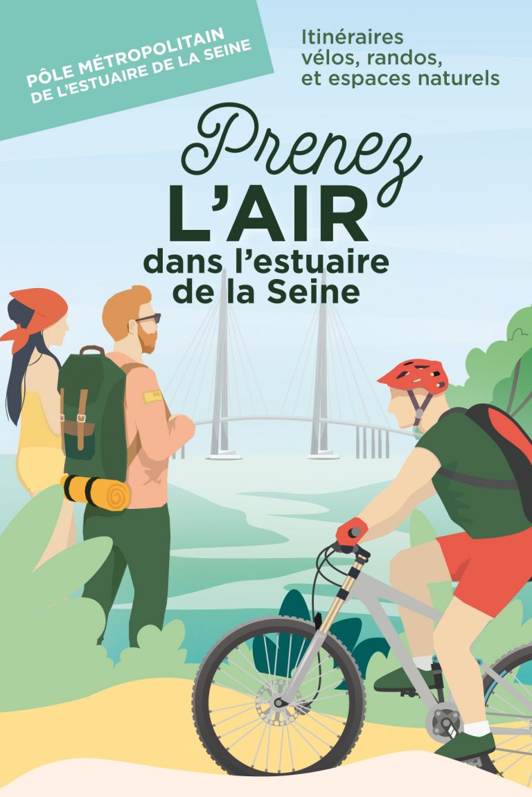 Itineraires vélos et rando estuaire de la Seine