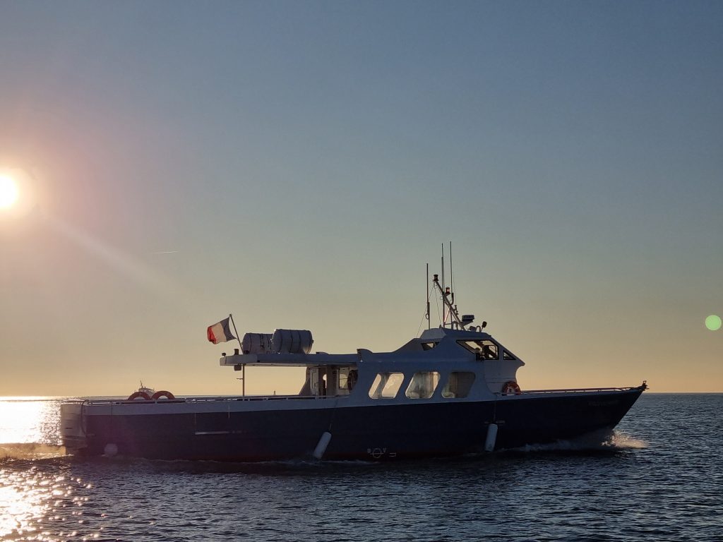 Traversee vedette Le Havre Deauville Trouville