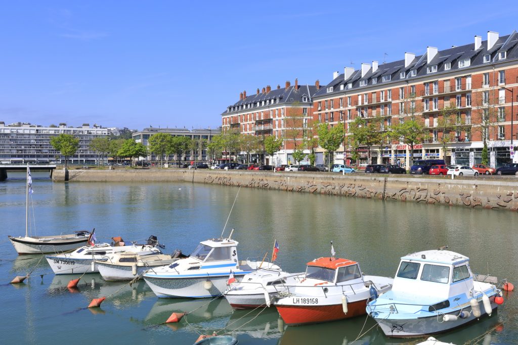 Le Havre ghosts gardens bassin du Roy