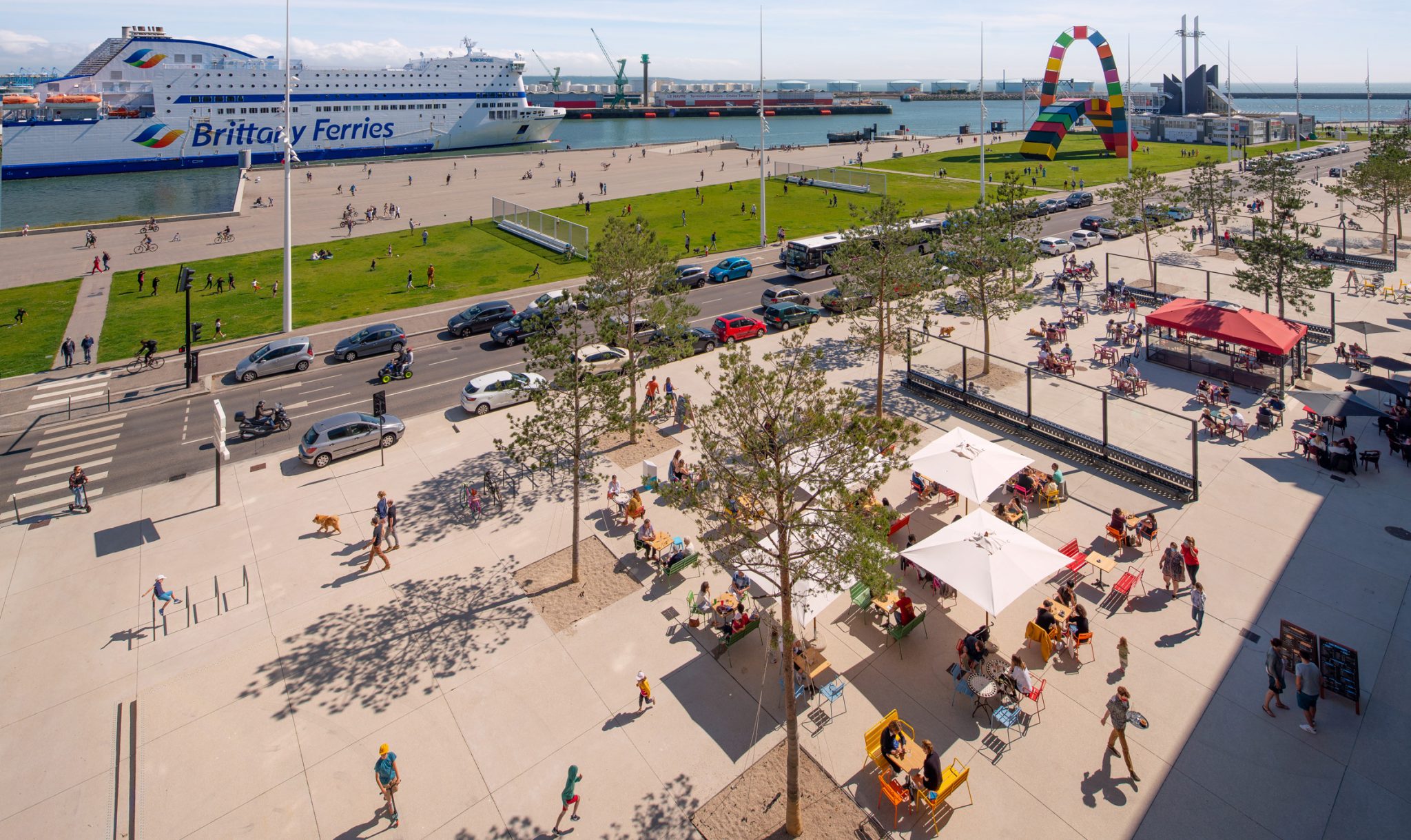 Déjeuner ou dîner en bord de Seine Le Havre Etretat Normandie Tourisme