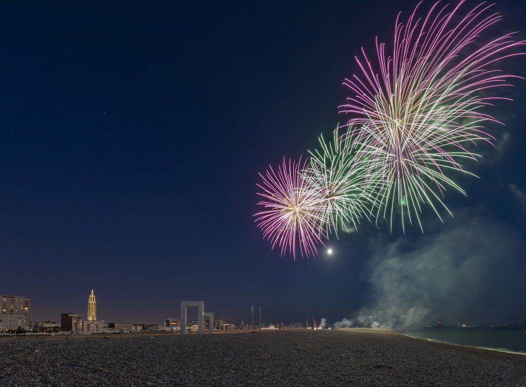feu d'artifice du 14 juillet Le Havre