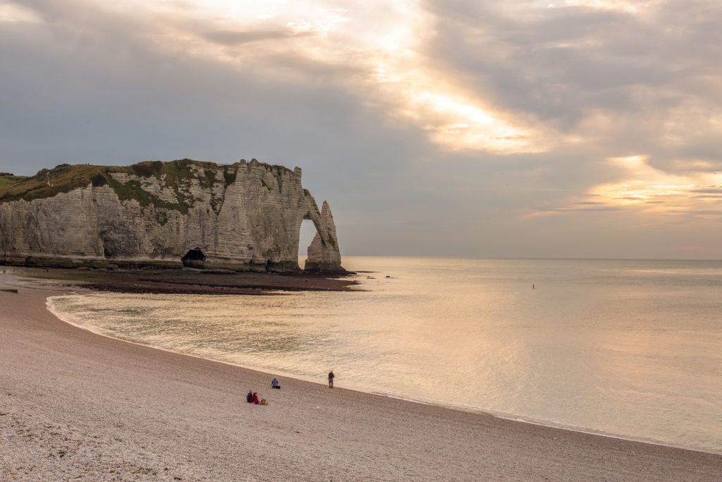 Etretat porte aval