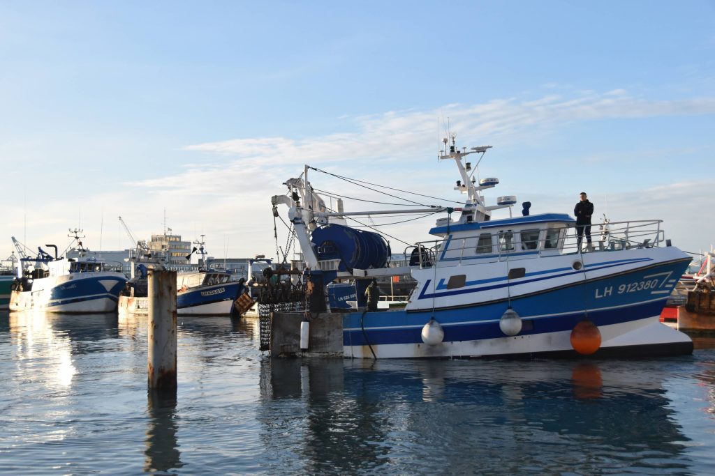 Flotte de pêche port du Havre