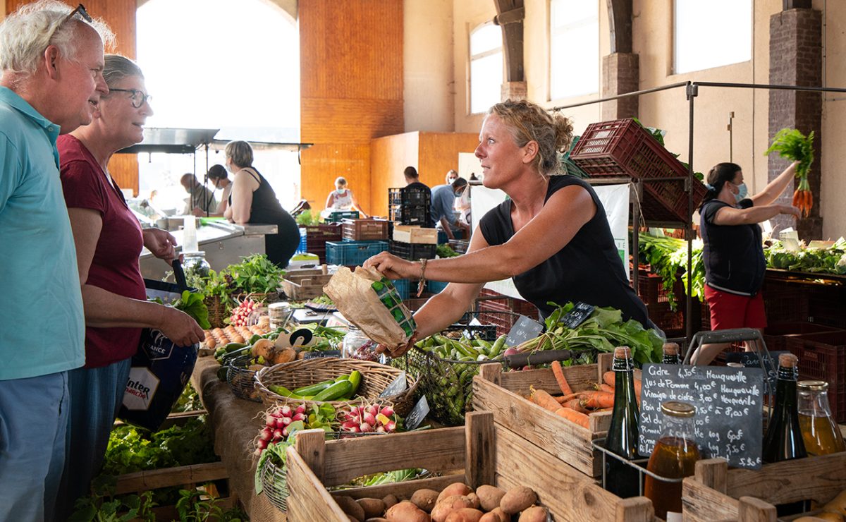 Marché Gonneville-la-Mallet - ©Alexandre Rety-LHET