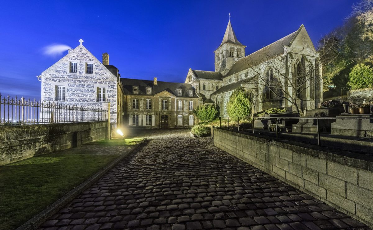 L'abbaye de Graville au Havre