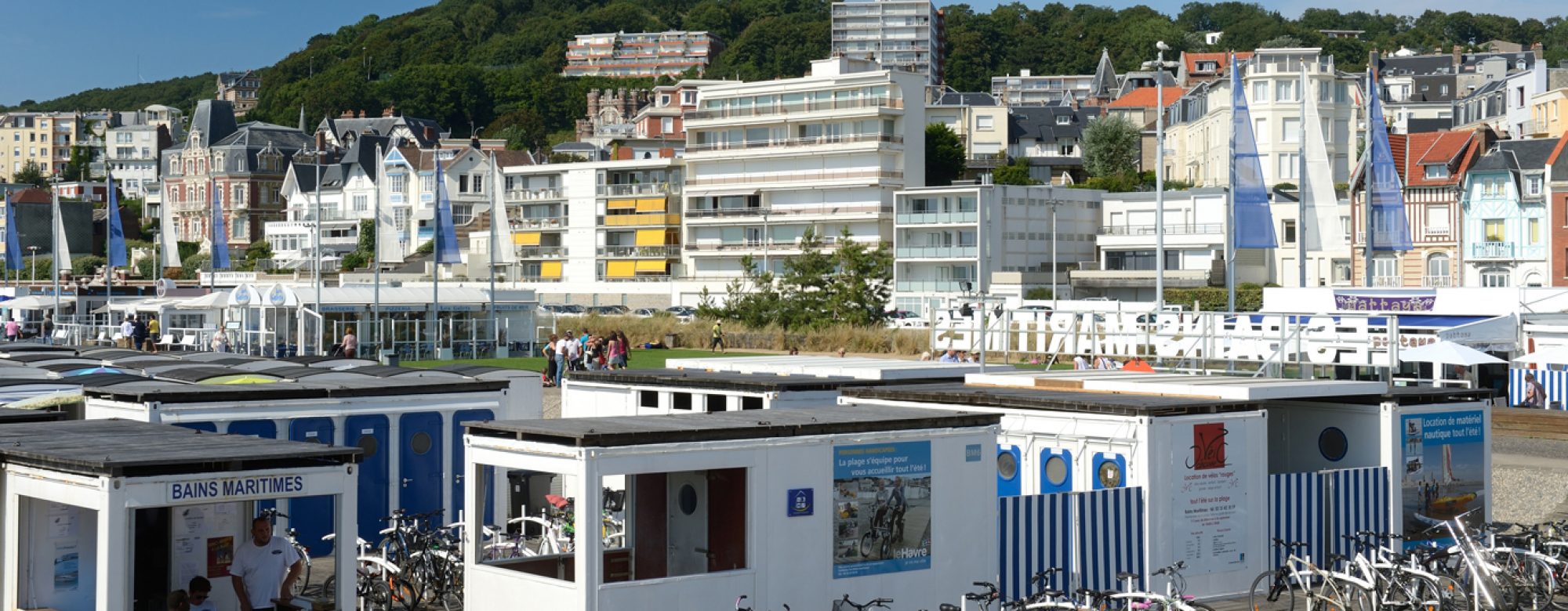 Les Bains maritimes de la plage du Havre