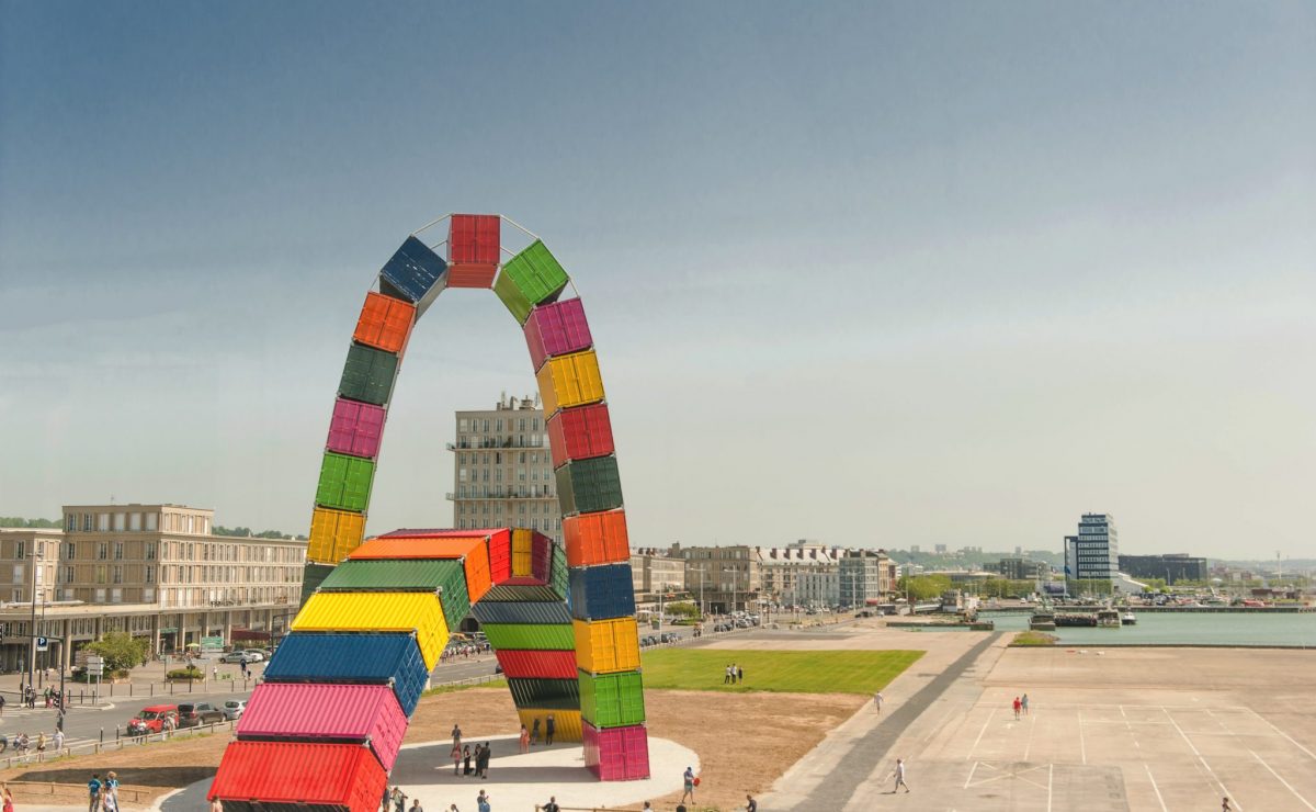 Catène conteneurs au Havre Catène conteneur au Havre