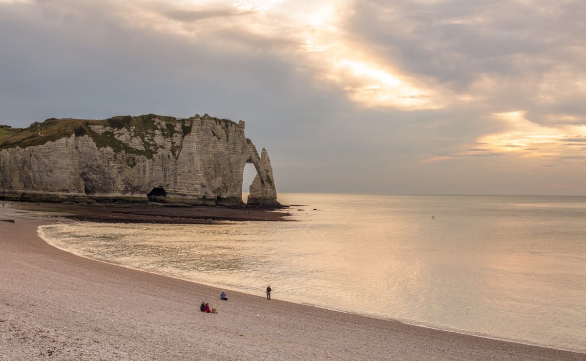 Etretat porte aval