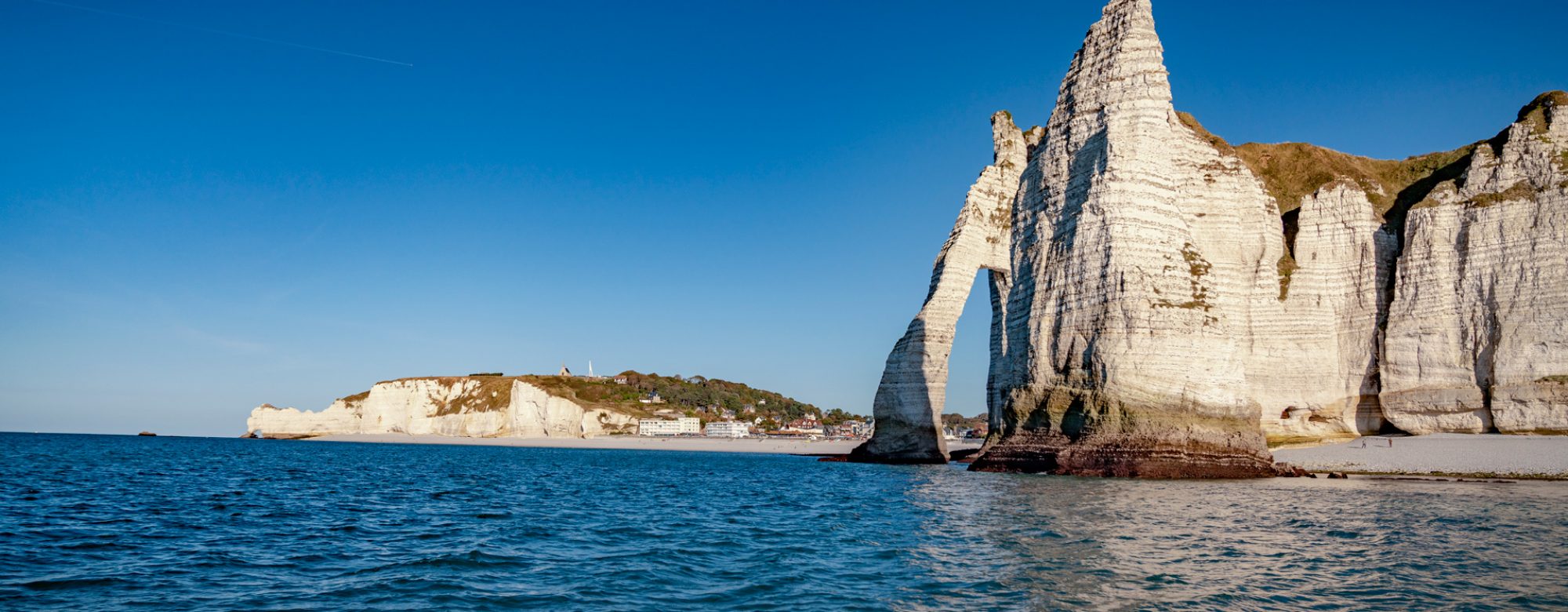 Etretat par la mer