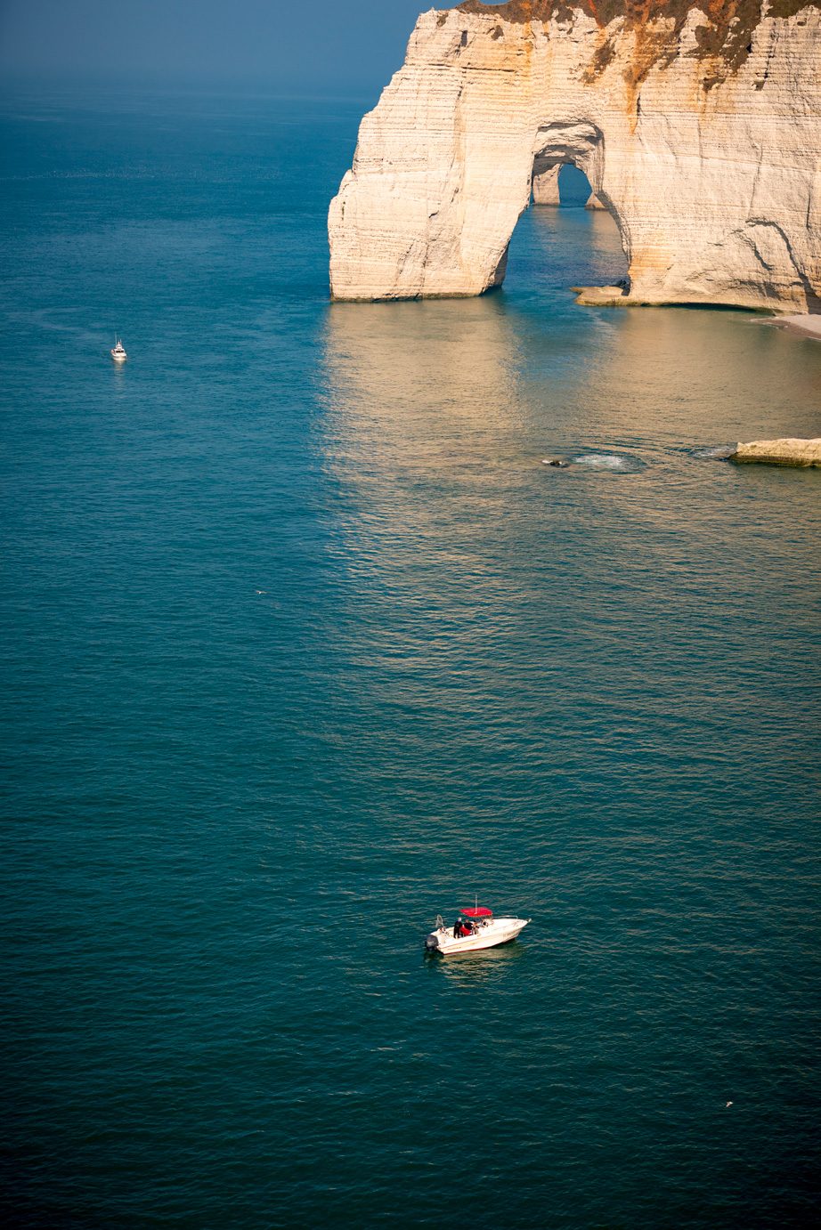 Promenade en bateau auprès de la Manneporte