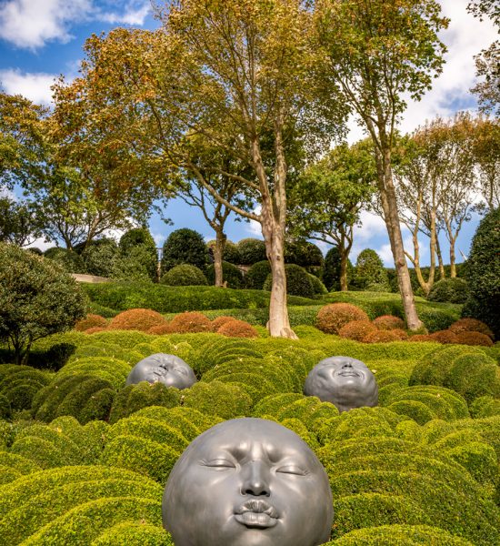 Des œuvres représentant des émotions photogéniques dans les Jardins d'Etretat