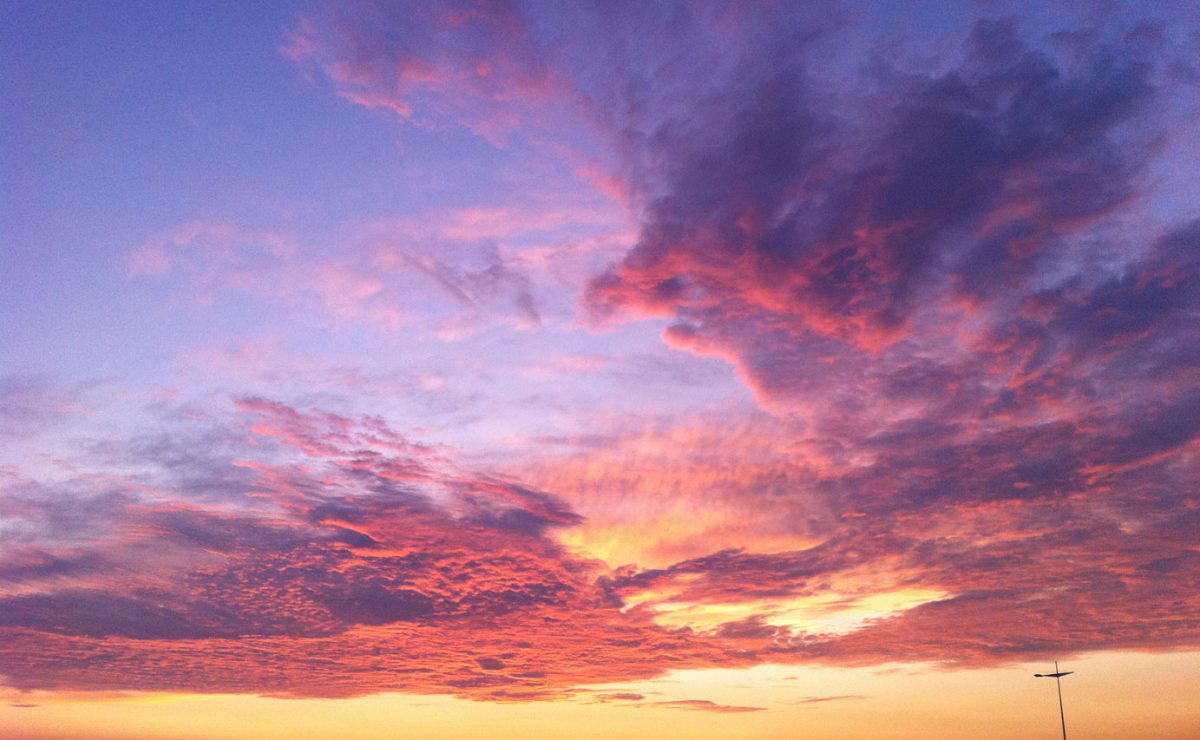 Coucher de soleil au Havre