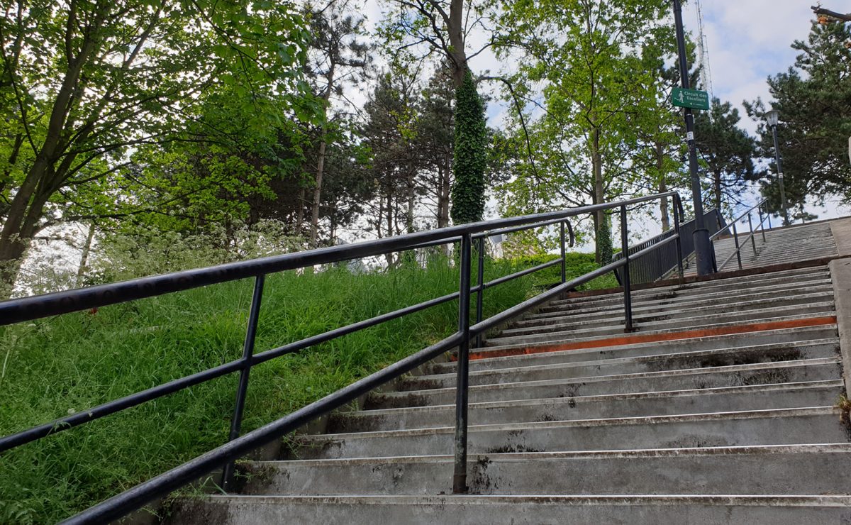 Le Havre, escalier Olivier Senn