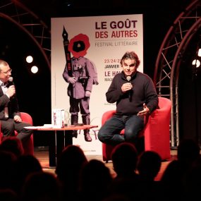 Rencontre d'auteurs au festival Le Goût des Autres