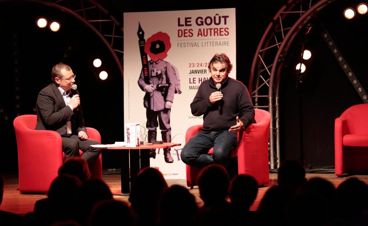 Rencontre d'auteurs au festival Le Goût des Autres