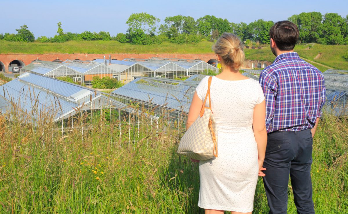 Couple aux Jardins Suspendus du Havre