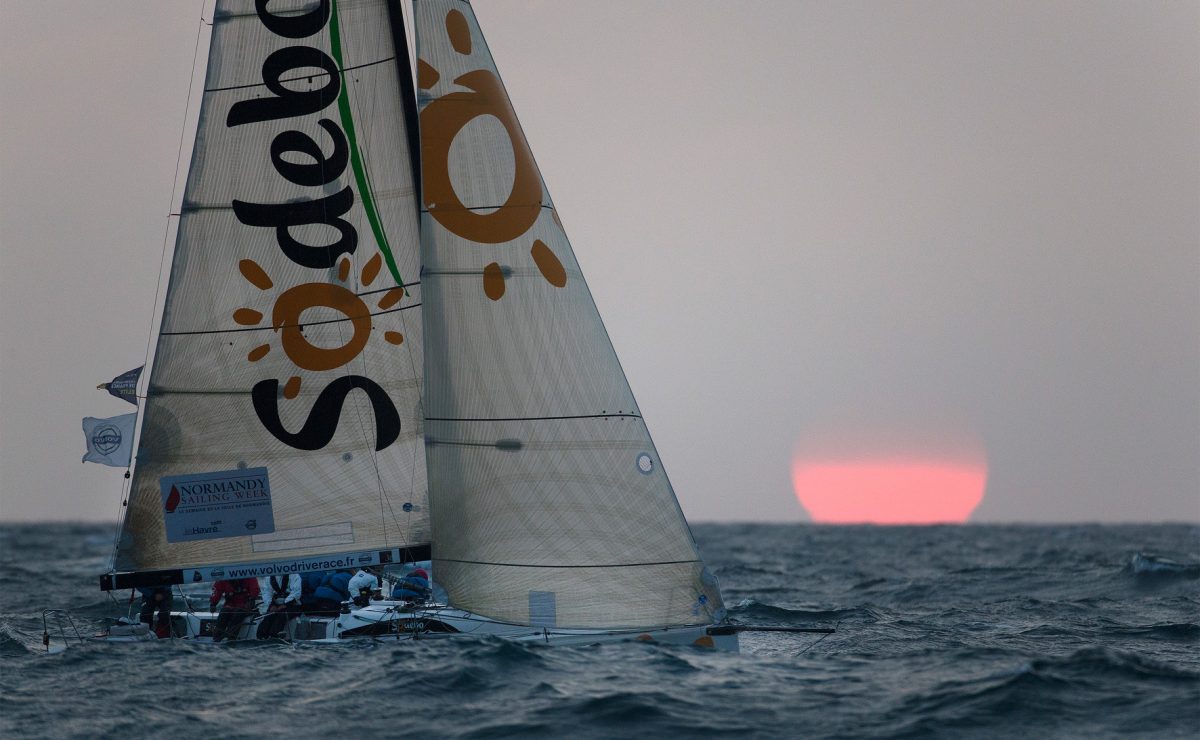 Voilier Sodebo lors de la Normandy Sailing Week