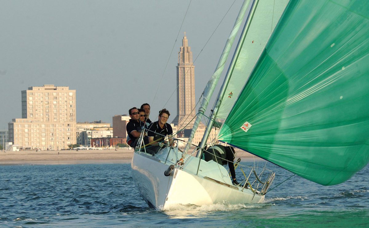 Régate de voiliers au Havre