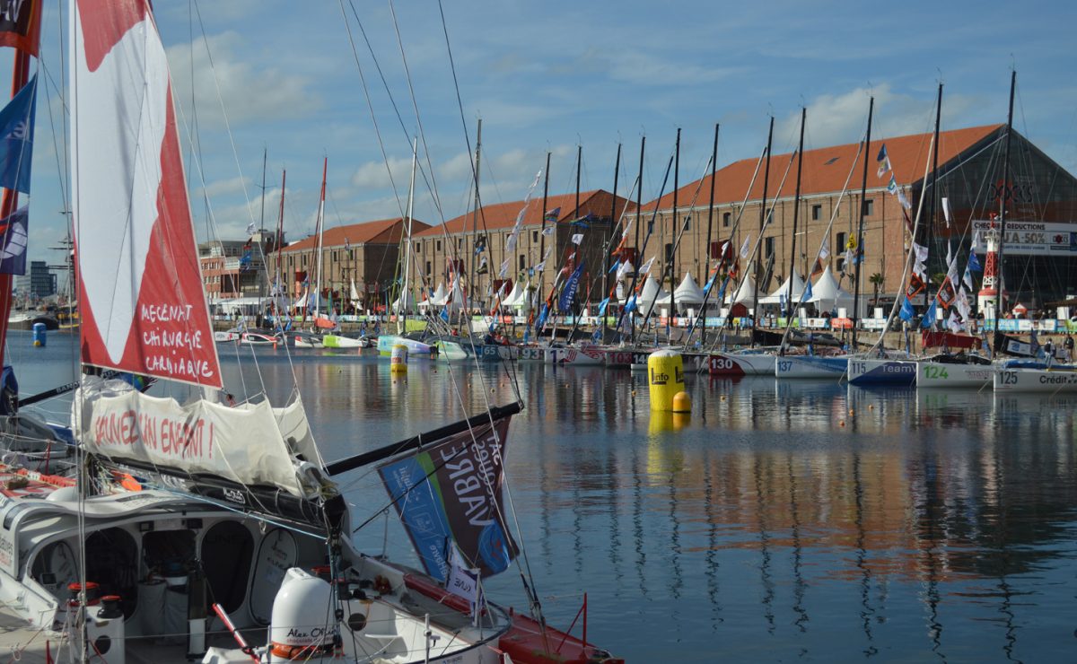 La Transat Jacques Vabre autour du bassin Paul Vatine