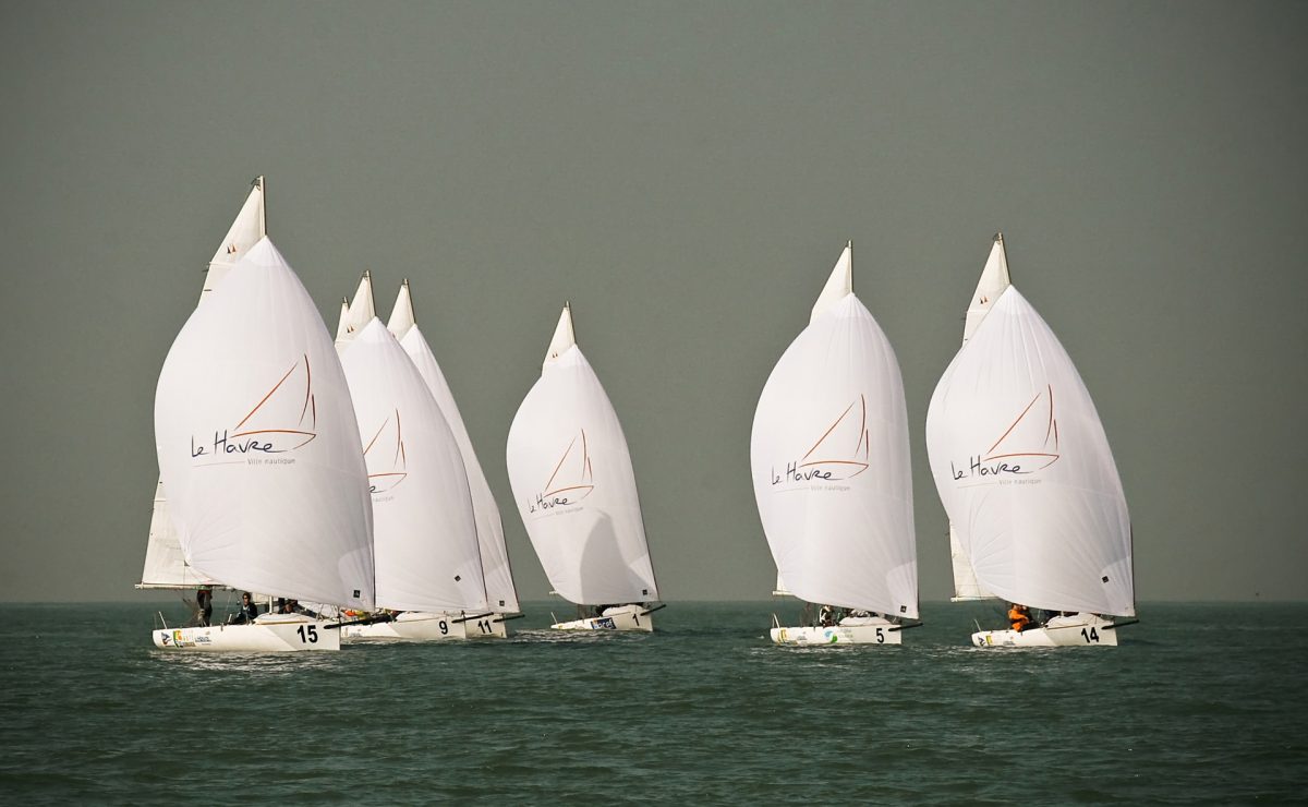 Les voiles étudiantes par l'EMNormandie