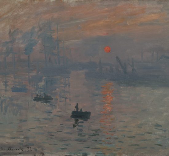 Impression soleil levant par Claude Monet