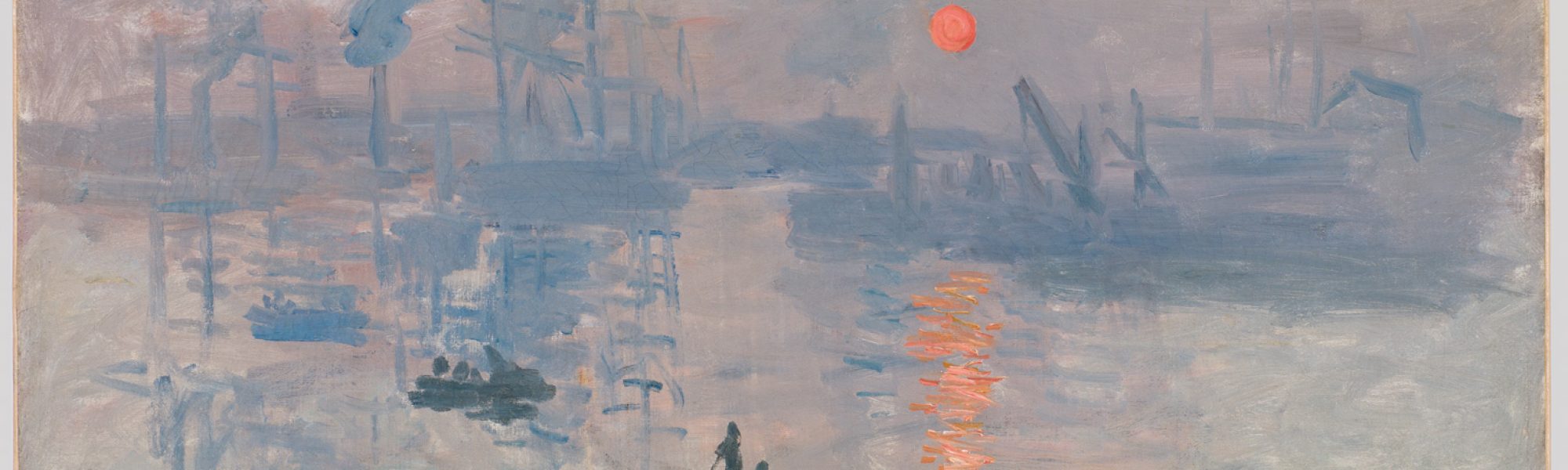 Impression, soleil levant - Tableau de Claude Monet