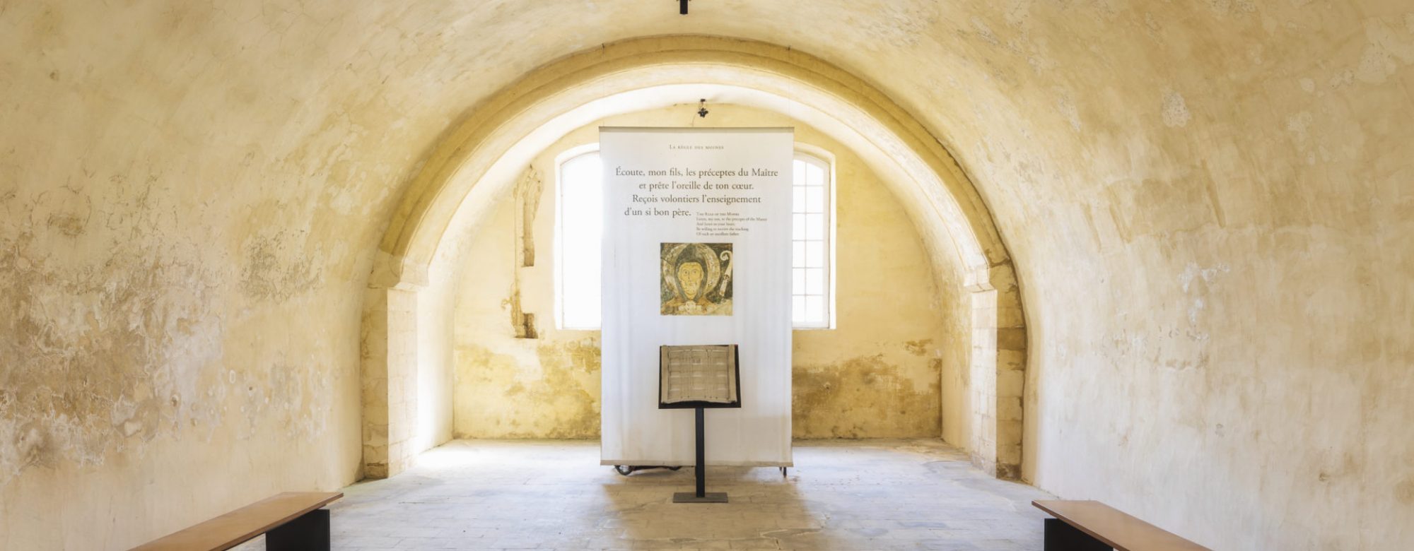 Intérieur de l'abbaye de Montivilliers