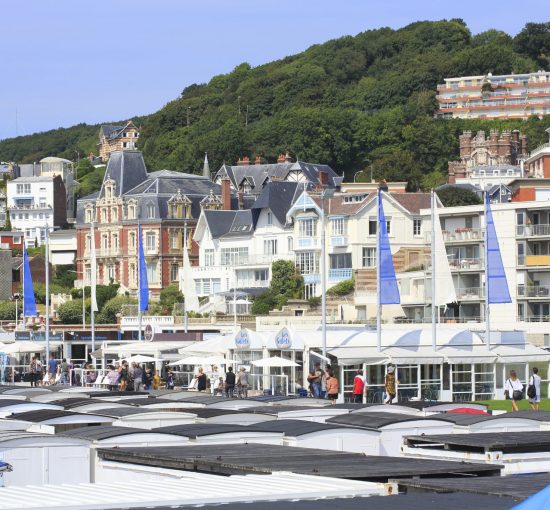 Plage du Havre en vacance d'été