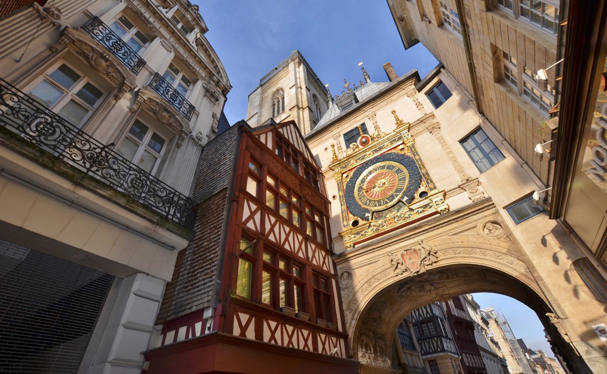 Rouen le gros horloge