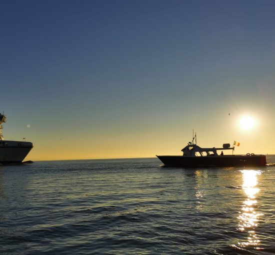 Visite du port du Havre crepuscule